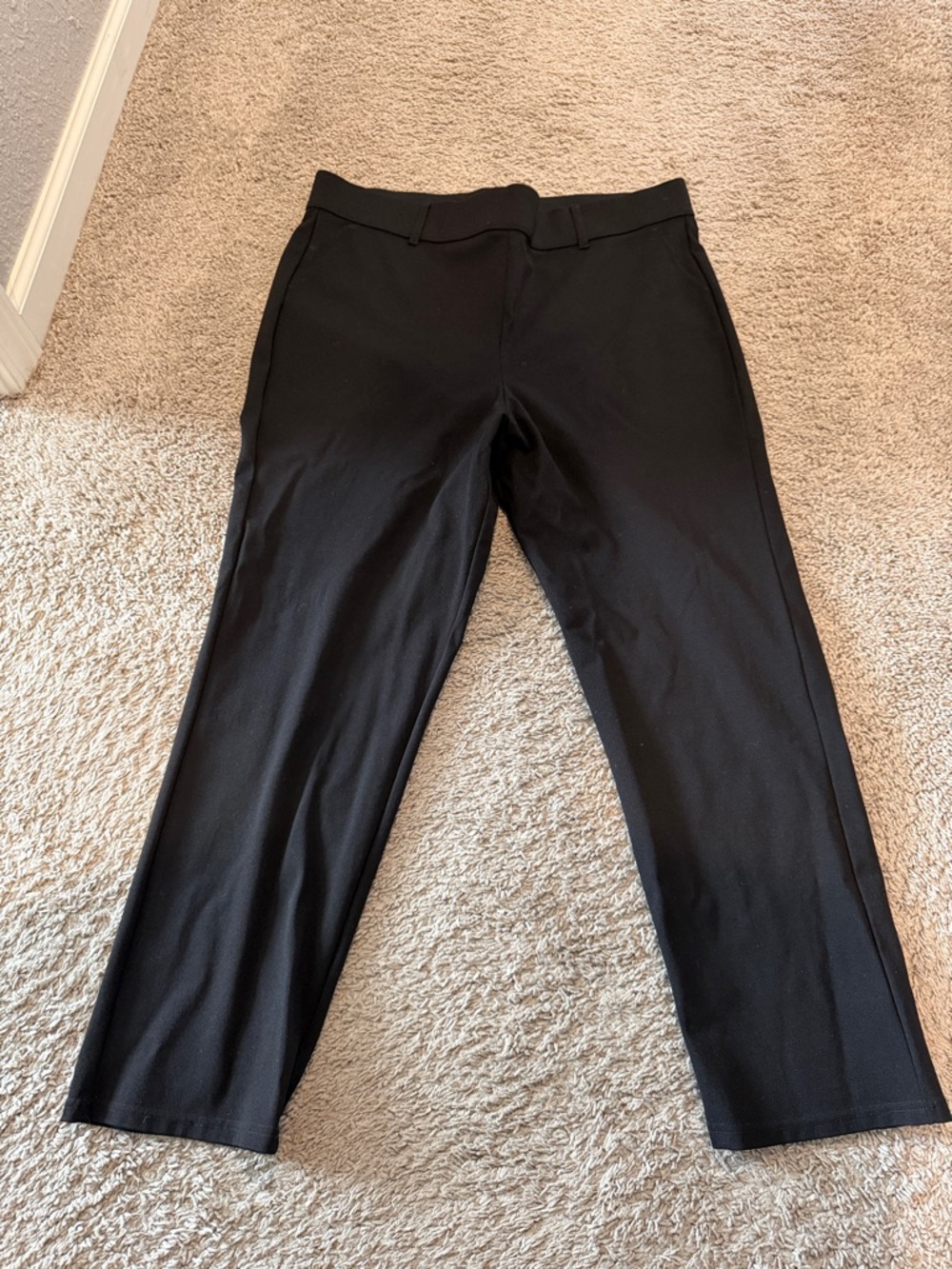 HUE Pull-on Pants — Black, 2X